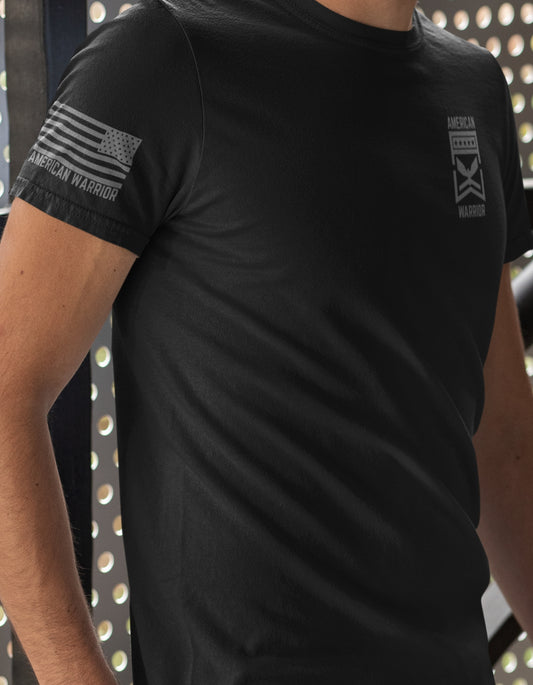 American Warrior 2nd Amendment Shirt | Defend Your Rights in Style with this Black T-shirt