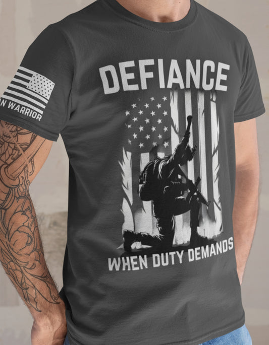 Freedom Never Bows | American Warrior T-Shirt