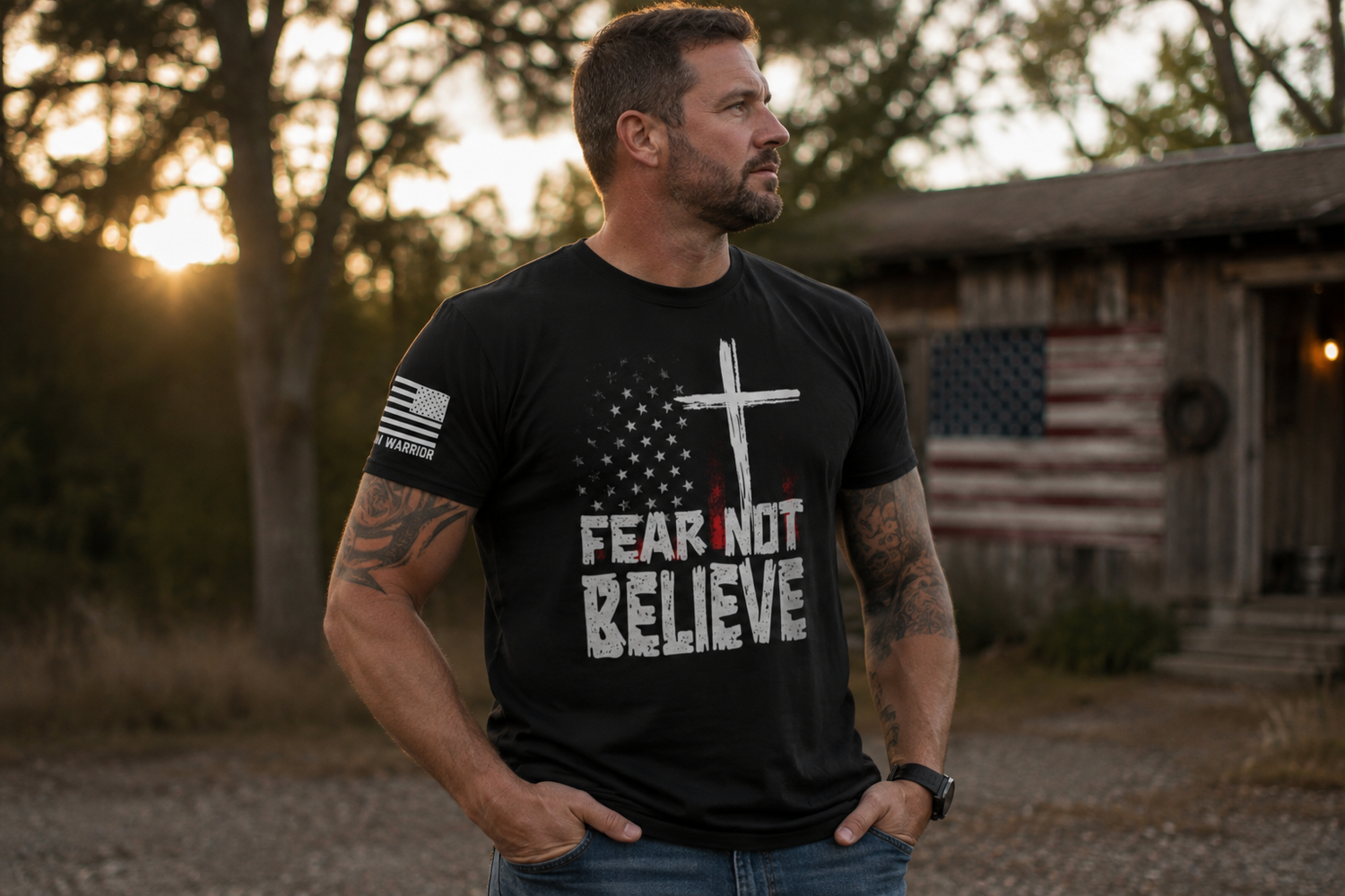AMERICAN WARRIOR PATRIOTIC FAITH