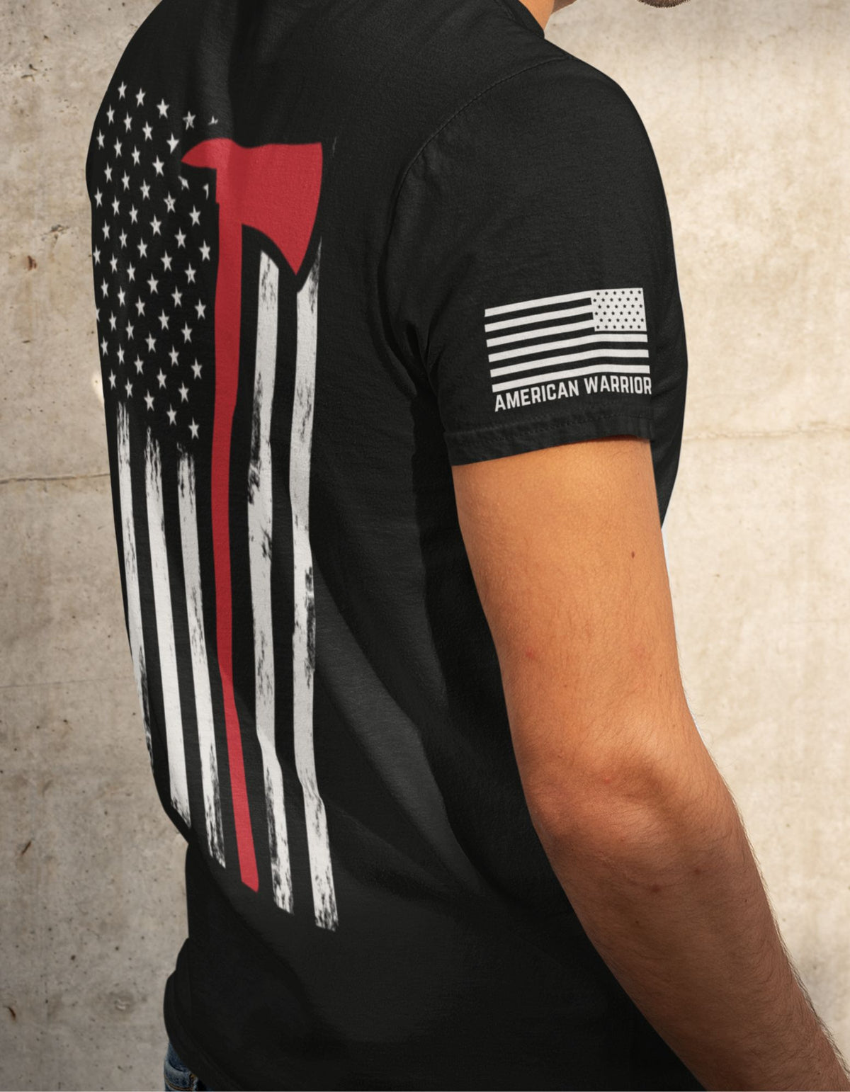 Men's Shirts - T-Shirts - First Responders - Thin Red Line Fireman T-Shirt