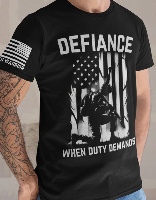 Freedom Never Bows | American Warrior T-Shirt