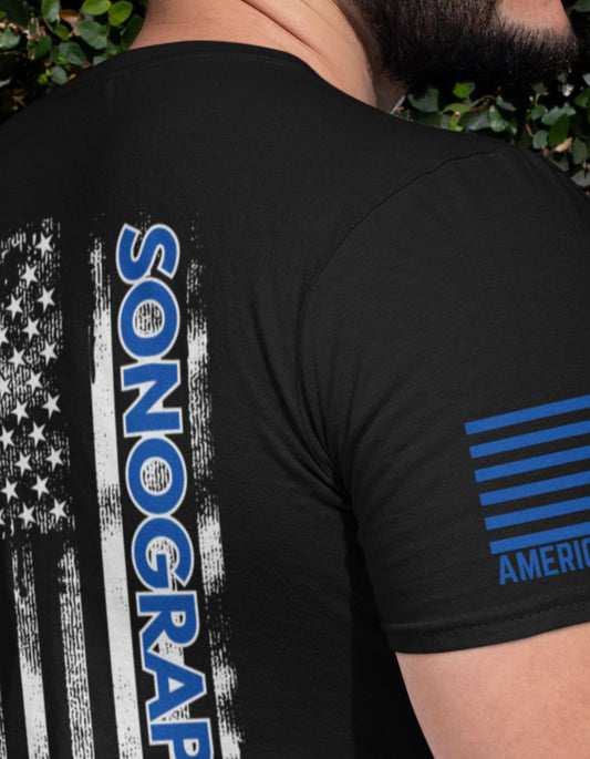 Men's Shirts - T- Shirts - Men's First Responder Sonographer T-Shirts