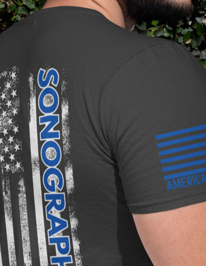 Men's Shirts - T- Shirts - Men's First Responder Sonographer T-Shirts