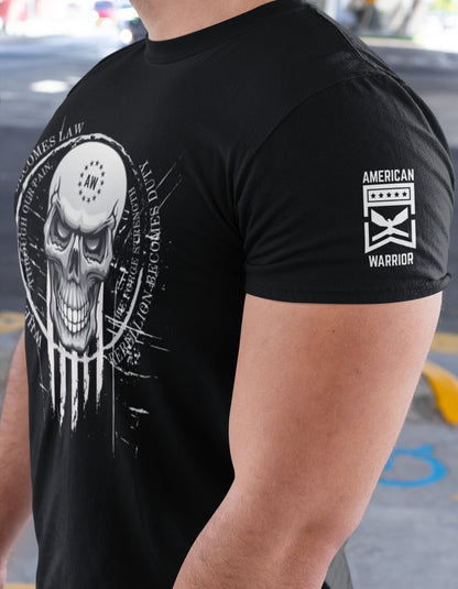 Skull Warrior T-Shirt – Stand Proud, Stand Strong