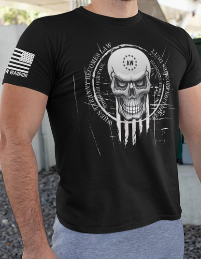 Skull Warrior T-Shirt – Stand Proud, Stand Strong