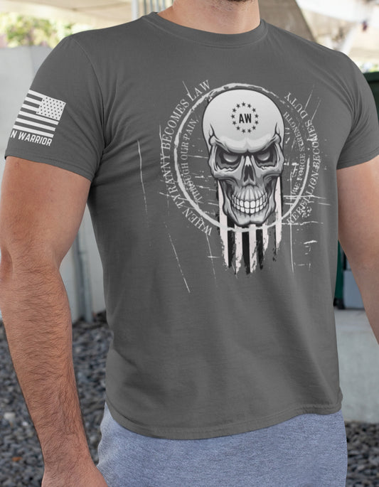 Skull Warrior T-Shirt – Stand Proud, Stand Strong