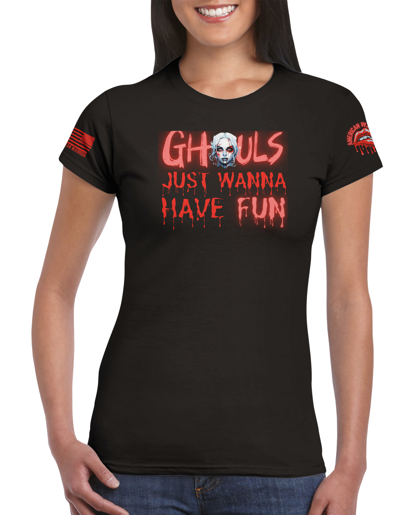Women's Shirts - T- Shirts - Ghouls Just Want To Have Fun Halloween T-Shirts