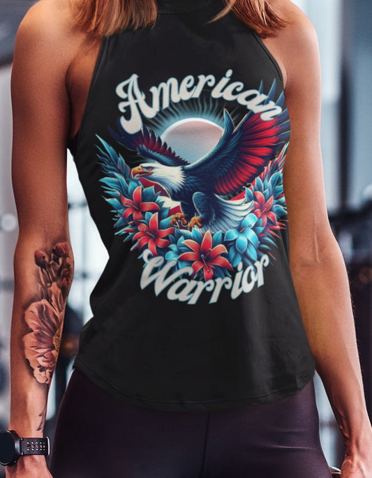 Strength & Freedom, Worn Proudly Tri Rocker Tank