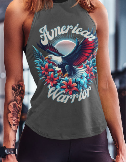 Strength & Freedom, Worn Proudly Tri Rocker Tank