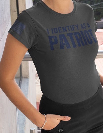 Unapologetically American – I Identify As A Patriot Tee